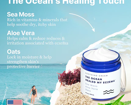 Eczema Soothing Cream – Organic, Hydrating & Fragrance-Free